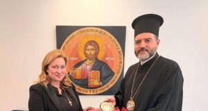 Συνάντηση του Αρχιεπισκόπου Καναδά με τη Γ.Γ. Απόδημου Ελληνισμού