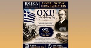 EMBCA to Host Annual OXI Day Commemoration Webinar on October 25