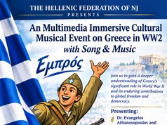 Hellenic Federation of NJ Presents ‘Unconquered Spirit: Greece’s Pivotal Role in WWII’, Oct. 30
