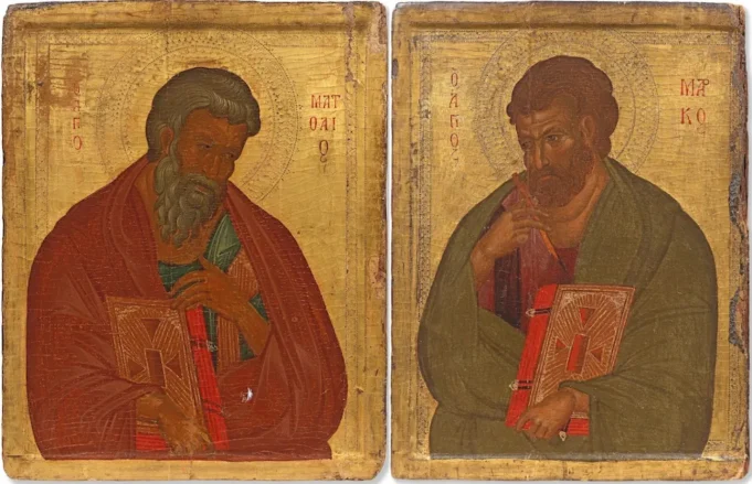 Επέστρεψαν στην Κύπρο οι εικόνες των Ευαγγελιστών Ματθαίου και Μάρκου