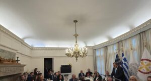 Τιμητική εκδήλωση του Αρχιεπισκόπου Ελπιδοφόρου για τον Πρόεδρο της ΕΟΕ Ισίδωρο Κούβελο